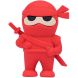 Ластик фігурний YES Ninja, 2 кольорів/уп. 560526