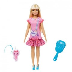 Кукла Моя первая Barbie Барби блондинка с котёнком 34 см Barbie Барби HLL19