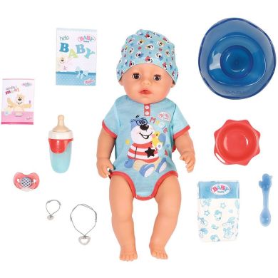 Кукла Baby Born серии Нежные объятия Волшебный мальчик (43 см, с аксессуарами) 827963