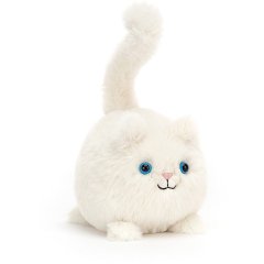 Мягкая игрушка Jellycat (Джелликэт) Котенок Caboodle бежевый 10 см KIC3C