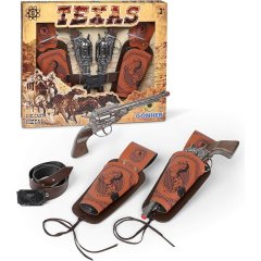 Набор Техас 2 револьверы 8 зарядные Gonher 234/0