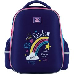 Рюкзак GoPack Education полукаркасный 165M-1 Cute Rainbow GO24-165M-1