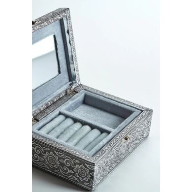 Скарбниця для прикрас SILVER, срібло, 15x20см, Bahne 725751