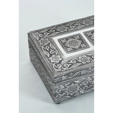 Скарбниця для прикрас SILVER, срібло, 15x20см, Bahne 725751
