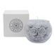 Свічка Candele Firenze Троянда кам'яна сіра у склі 100 мм GL100350XH25 8026159007068