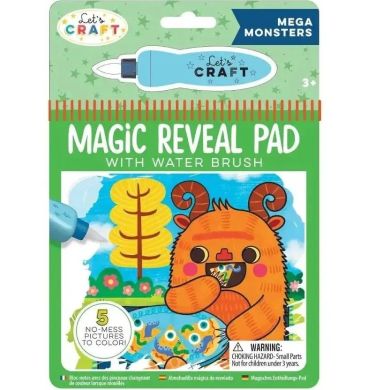 Водні розмальовки Магічні перетворення Монстри LET'S CRAFT MRP017