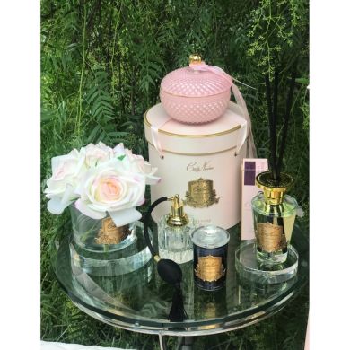 Аромадифузор 5 троянд Pink Blush в рожевому боксі Cote noire GMR88