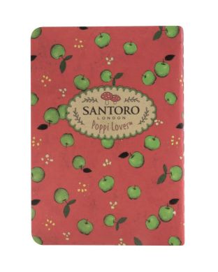 Блокнот з наліпками Santoro Mini Notebook with Stickers 947PLD01