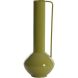 Декоративная ваза &Oslash;12x33 см PANZANO блестящая оливково-зеленая Light&Living 5713969