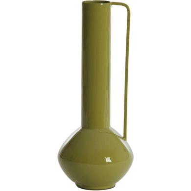 Декоративная ваза &Oslash;12x33 см PANZANO блестящая оливково-зеленая Light&Living 5713969