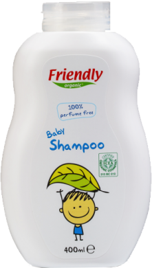 Органічний дитячий шампунь-гель Friendly Organic без запаху 400 мл FR1604 8680088181604
