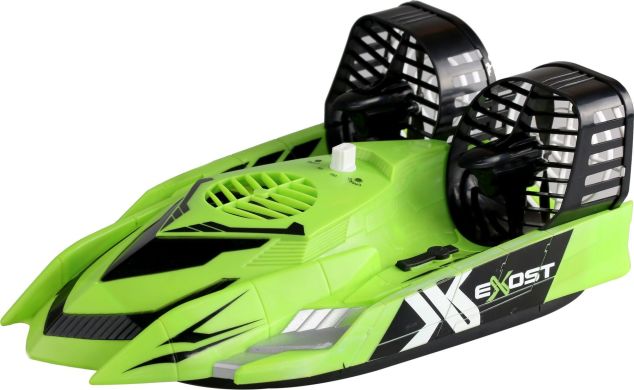 Игрушечный катер Speed Hover racer на радиоуправлении зеленый 1:18 82014