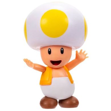 Ігрова фігурка з артикуляцією SUPER MARIO ЖОВТИЙ ТОАД (6 cm) Super Mario 41291i-GEN