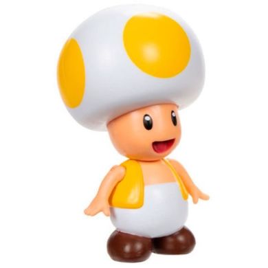 Ігрова фігурка з артикуляцією SUPER MARIO ЖОВТИЙ ТОАД (6 cm) Super Mario 41291i-GEN