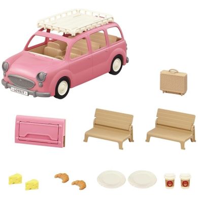 Ігровий набір Sylvanian Families Рожевий автомобіль для пікніка 5535