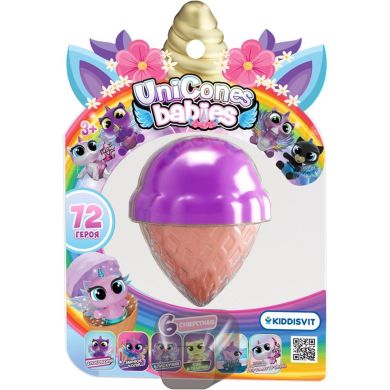 Коллекционная фигурка-сюрприз UNICONES &laquo;Babies&raquo; в блистере ЕДИНОРОЖИК в ассорт. Unicones 1238-UA
