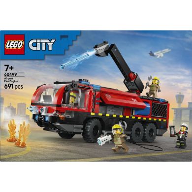 Конструктор LEGO City Пожежна вантажівка в аеропорту 60499