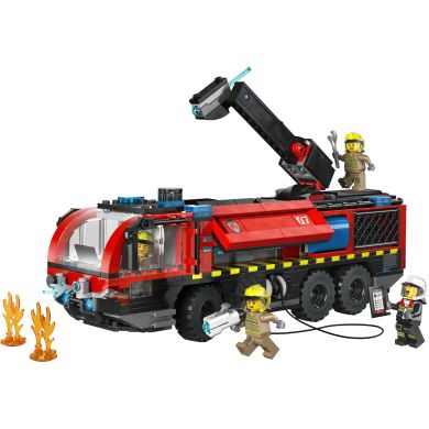 Конструктор LEGO City Пожежна вантажівка в аеропорту 60499