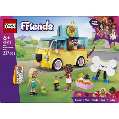 Конструктор LEGO Friends Фургон з аксесуарами для улюбленців 42678