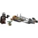 Конструктор LEGO Star Wars Швидкісний мотоцикл Мандалорця й Ґроґу 75436