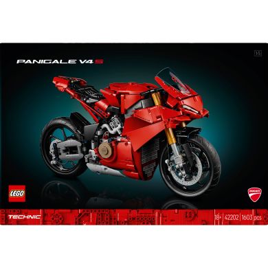 Конструктор Мотоцикл Ducati Panigale V4 S LEGO Technic 42202