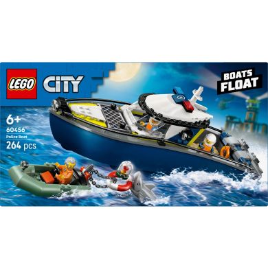 Конструктор Переслідування на поліцейському катері LEGO City 60456