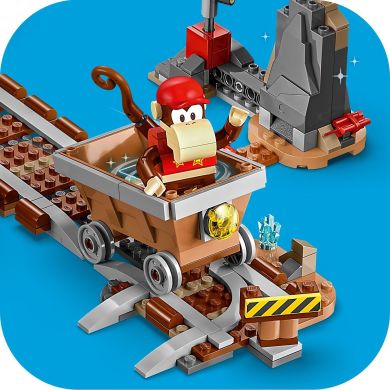 Конструктор Поїздка у вагонетці Дідді Конґа. Додатковий набір LEGO Super Mario 71425