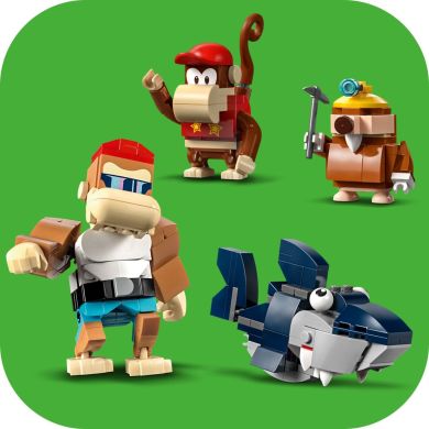 Конструктор Поїздка у вагонетці Дідді Конґа. Додатковий набір LEGO Super Mario 71425