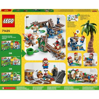 Конструктор Поїздка у вагонетці Дідді Конґа. Додатковий набір LEGO Super Mario 71425