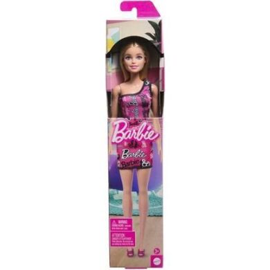 Лялька Barbie Супер стиль у брендованій сукні блондинка HRH07