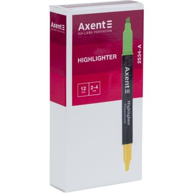 Маркер Axent Highlighter Dual 2534-10-A, 2-4 мм, розовый+желт 2534-10-A