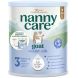 Молочний напій Nannycare 3 на основі козиного молока для дітей раннього віку від 1 до 3 років 800 г 5022817000504