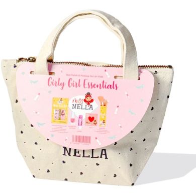 Набір дитячої косметики Miss Nella Sparkle & Glow(5 лаків для нігтів, бальзам для губ, рум'яна, тіні, інші аксесуари) MNSG