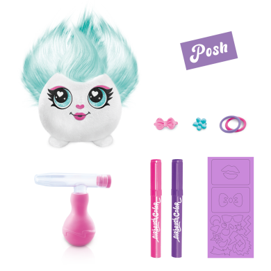 Набір DIY AIRBRUSH PLUSH Hair'iffic Зроби зачіску Пош AIR038/3