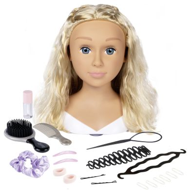 Набір стиліста Манекен, білявка, 19 аксес., 21х16х25 см, 3+ SMOBY TOYS 320317