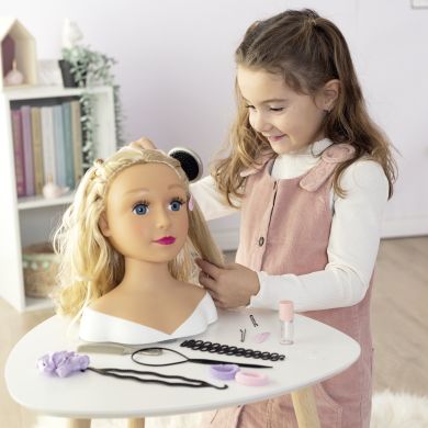 Набір стиліста Манекен, білявка, 19 аксес., 21х16х25 см, 3+ SMOBY TOYS 320317