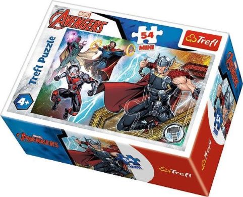 Пазли Trefl Disney Marvel The Avengers Месники Герої міні 54 елемента в асортименті 54166