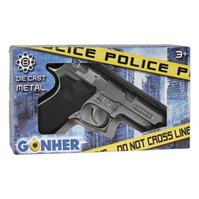 Игрушечный пистолет Gonher в коробке, 8-зарядный 45/0