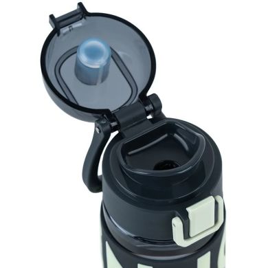 Бутылочка для воды, 550 мл, серая K25-1232-1, Серый