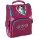 Рюкзак для дівчинки шкільний GoPack Education Little princess каркасний рожевий GO20-5001S-3