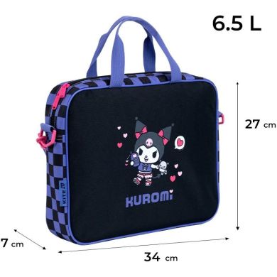 Шкільна текстильна сумка Kite A4, 1 від., 589 Hello Kitty-1 HK26-589-1