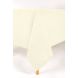 Скатерть кухонная MYRNA 145x250см,100%хлопок, ivory Tiseco 9610IVORY