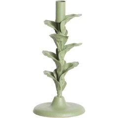 Свічник &Oslash;12x25 см PARANA, матово-м'ятно-зелений Light&Living 6074476