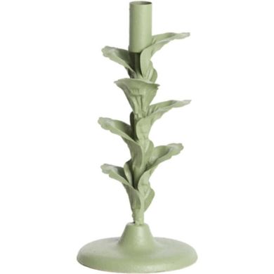 Свічник &Oslash;12x25 см PARANA, матово-м'ятно-зелений Light&Living 6074476