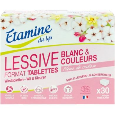 Таблетки для стирки Персик и цвет миндаля 30шт Etamine du Lys 3538395305907