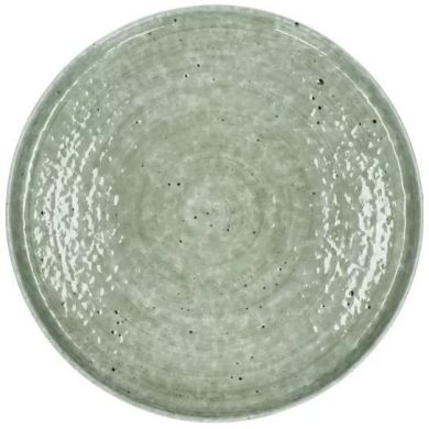 Тарелка обеденная, фарфор 27&times;2,6 см, темно-зеленая EPICES POMAX 40831-DGE-50