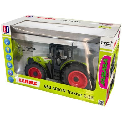 Трактор на радіокеруванні Claas Arion 660 1:16 2,4GHz, салатовий Jamara 405350