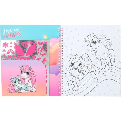 Альбом для раскрашивания Colouring Book Ylvi & the Minimoomis 0412492