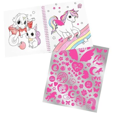 Альбом для раскрашивания Colouring Book Ylvi & the Minimoomis 0412492