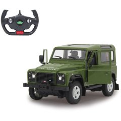 Автомобиль на радиоуправлении Land Rover Defender 1:14 зеленый 2,4 Rastar Jamara 405155
